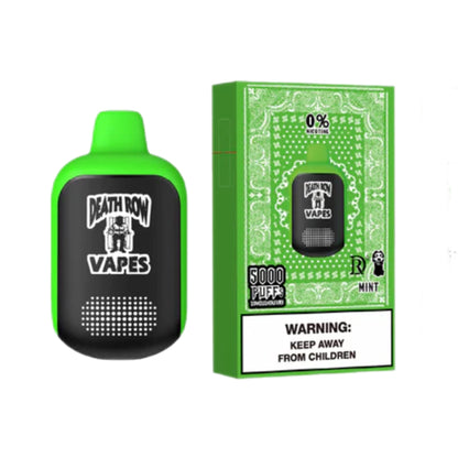 Death Row QR5000 Nicotine Free Disposable Vape - 0% - 5000 Puffs - Snoop Dogg, QRJoy