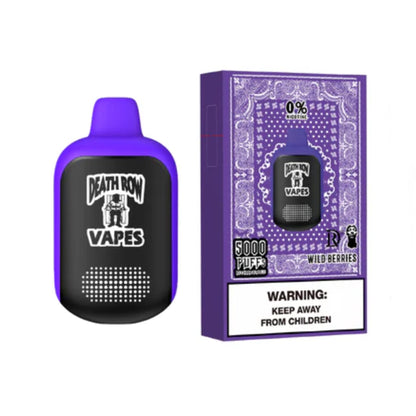 Death Row QR5000 Nicotine Free Disposable Vape - 0% - 5000 Puffs - Snoop Dogg, QRJoy
