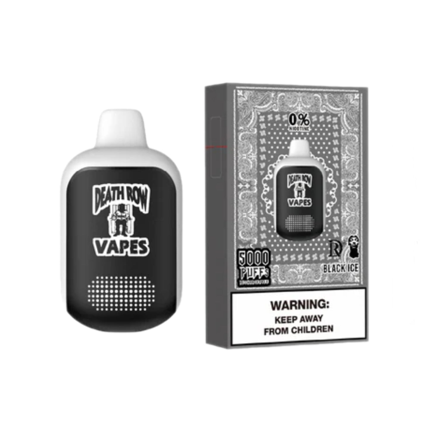 Death Row QR5000 Nicotine Free Disposable Vape - 0% - 5000 Puffs - Snoop Dogg, QRJoy