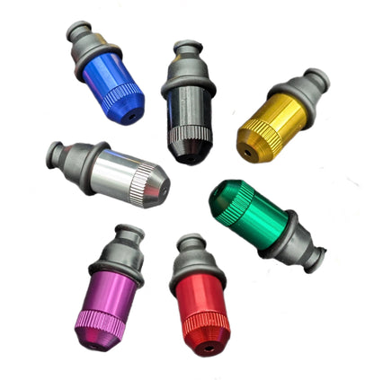 Sneak A Toke Smokeless Tobacco Pipe Aluminum Bullet One Hitter + 5 Mesh Screens 1.2"x1.4"