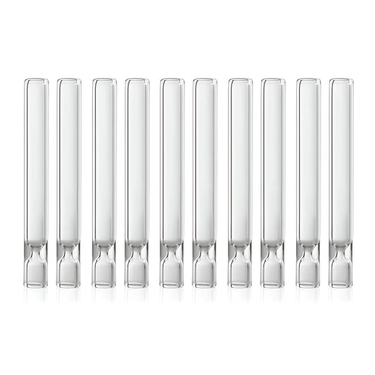 Glass One Hitter Chillum Pipe – 4” Pyrex Tobacco Pipe