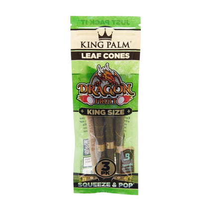 King Palm Flavored 3pk Leaf Cones – King Size - Dragon Fruit