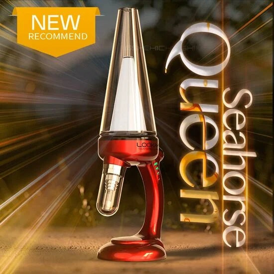 Lookah Seahorse Queen – Electric Nectar Collector Bubbler Dab Rig 800mAh