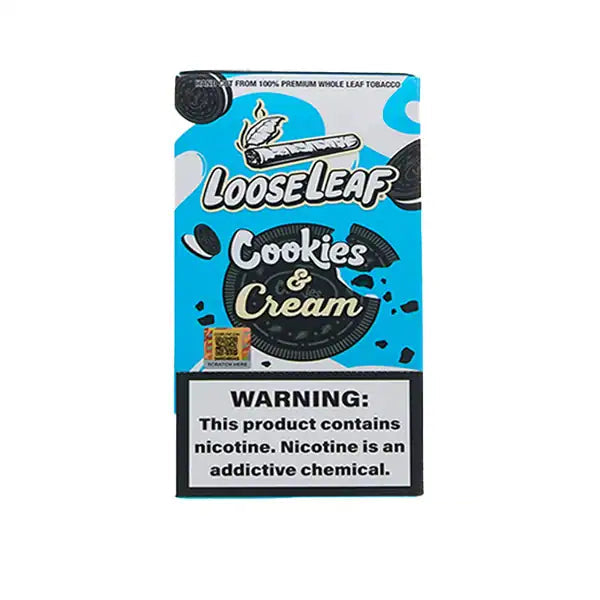 Looseleaf Wraps 20 Pack – Premium Natural Leaf Wraps for Smooth Rolling