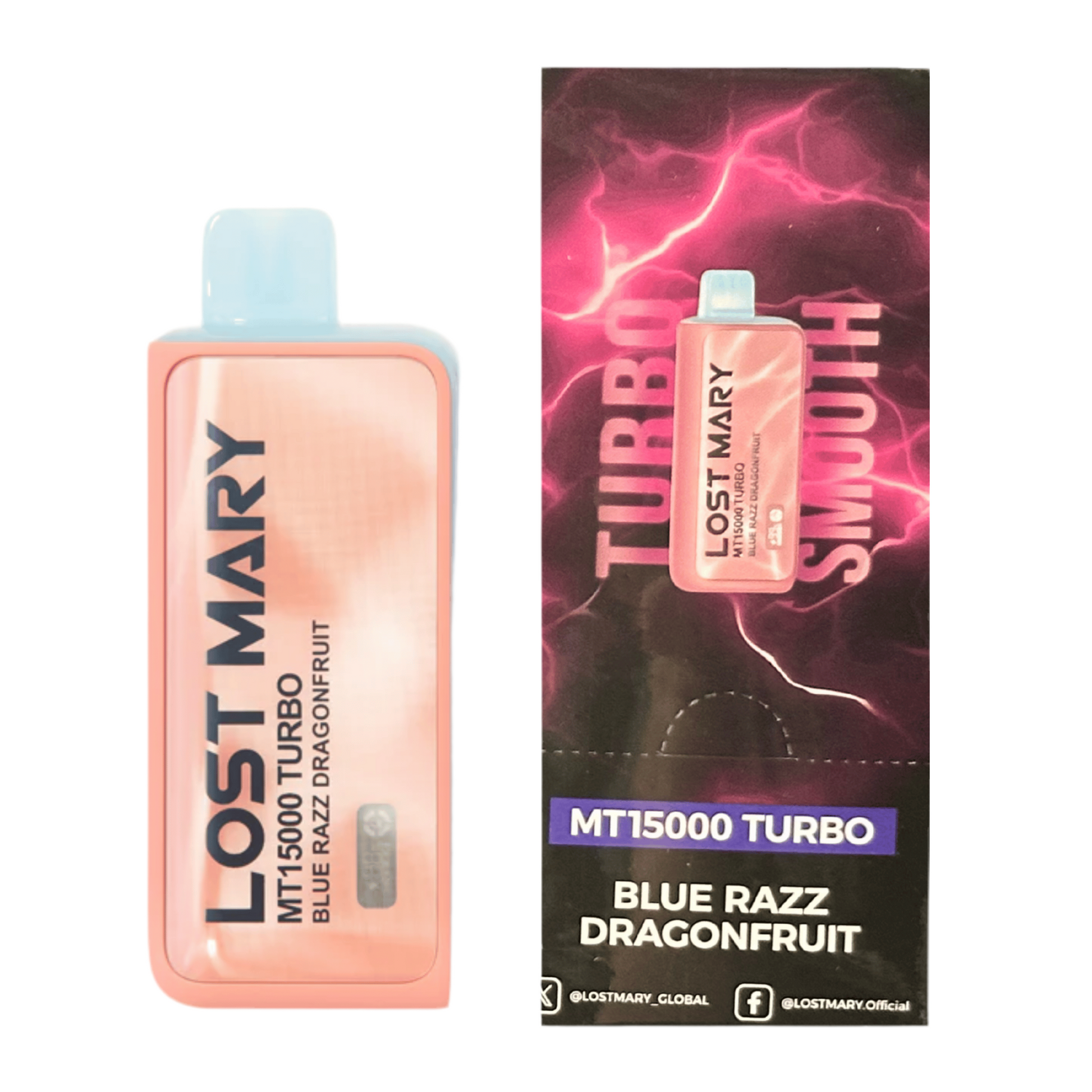 Lost Mary MT15000 Turbo Blue Razz Dragonfruit