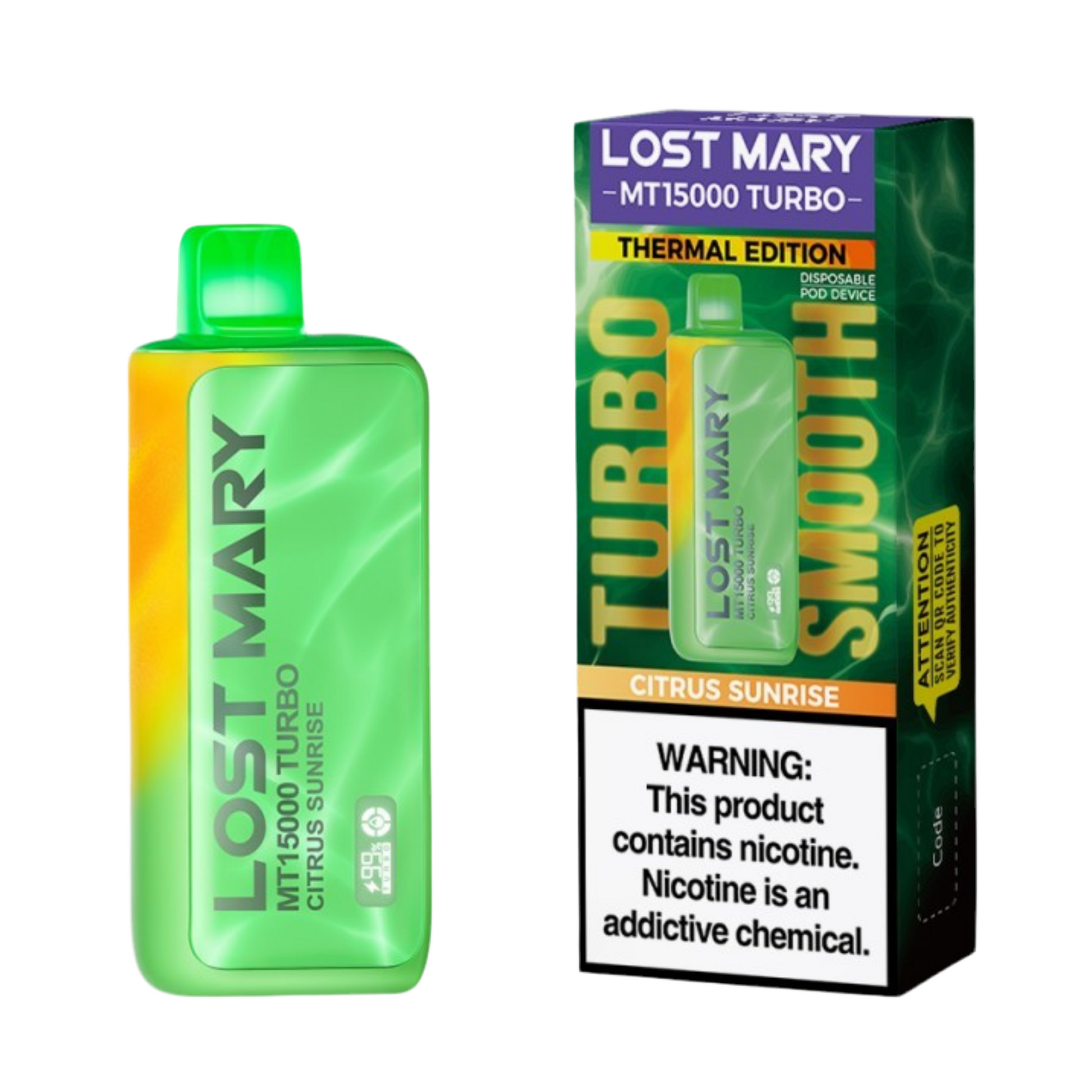Lost Mary MT15000 Turbo Citrus