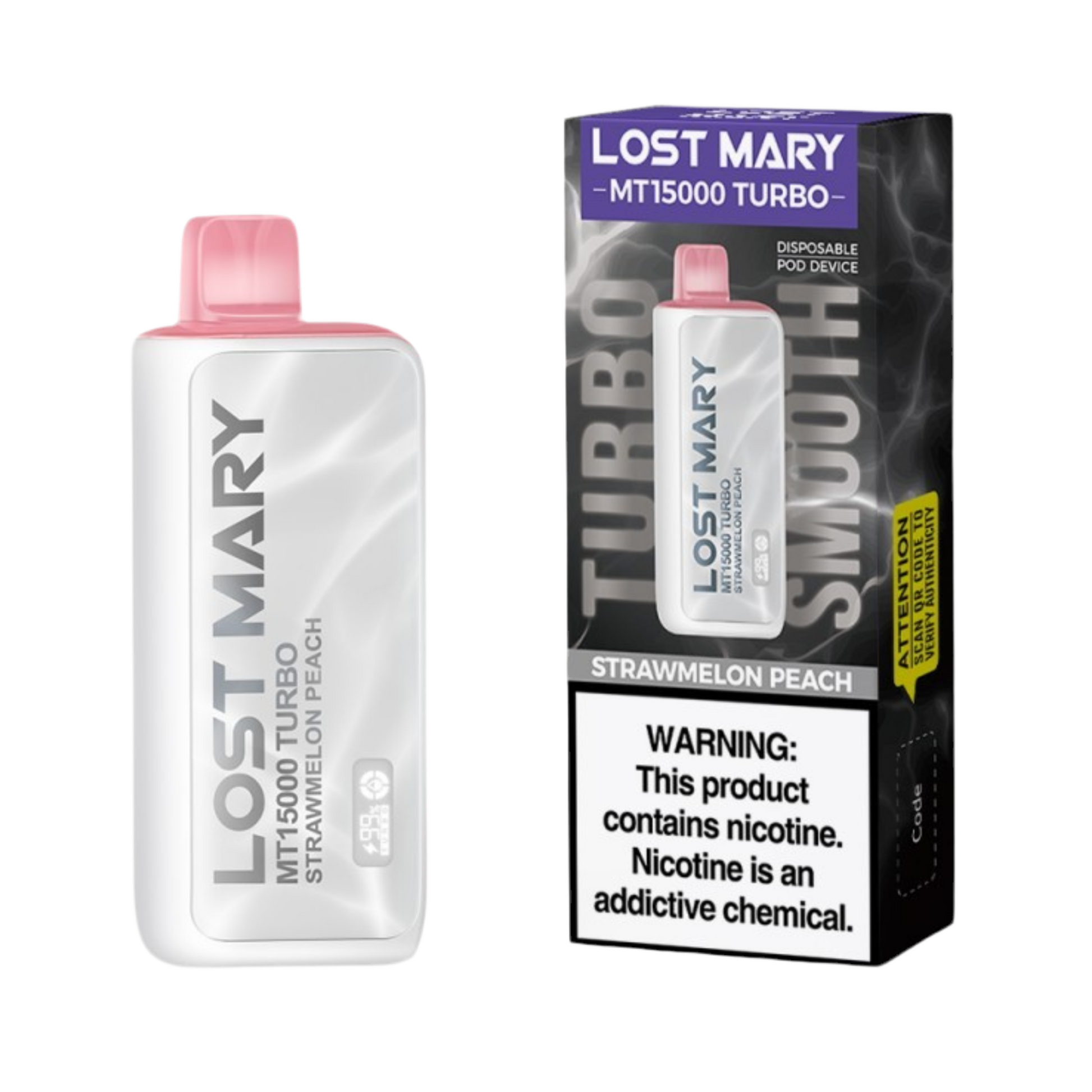 Lost Mary MT15000 Turbo Strawmelon Peach