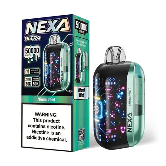 NEXA ULTRA 50000 Disposable Vape – Dual Mesh Coil • Turbo Mode • 50K Puffs