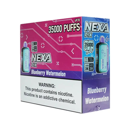 NEXA PIX 35K Disposable Vape – 35,000 Puffs - 5 Pack (Full Box) - Free Shipping