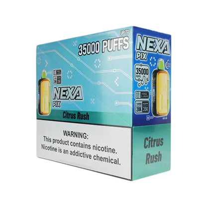 NEXA PIX 35K Disposable Vape – 35,000 Puffs - 5 Pack (Full Box) - Free Shipping
