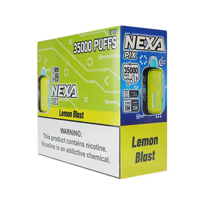 NEXA PIX 35K Disposable Vape – 35,000 Puffs - 5 Pack (Full Box) - Free Shipping