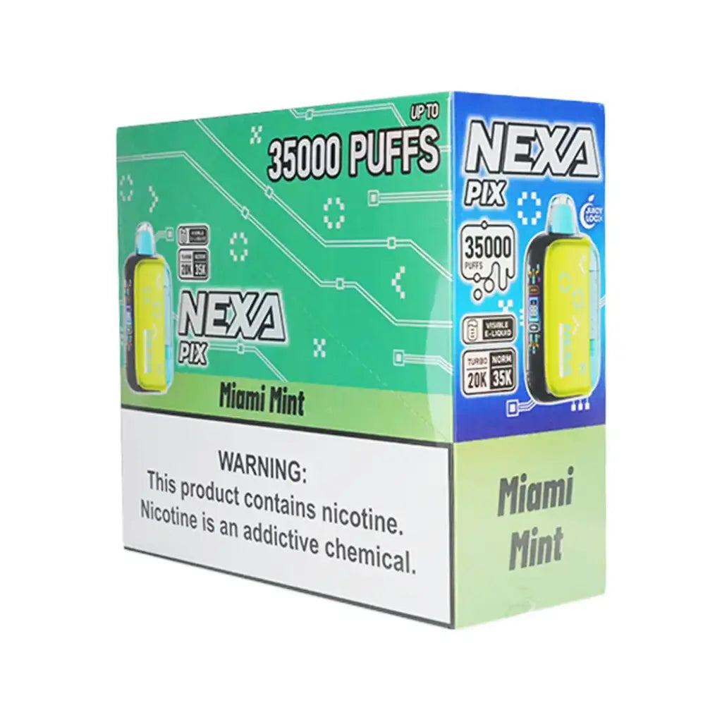 NEXA PIX 35K Disposable Vape – 35,000 Puffs - 5 Pack (Full Box) - Free Shipping