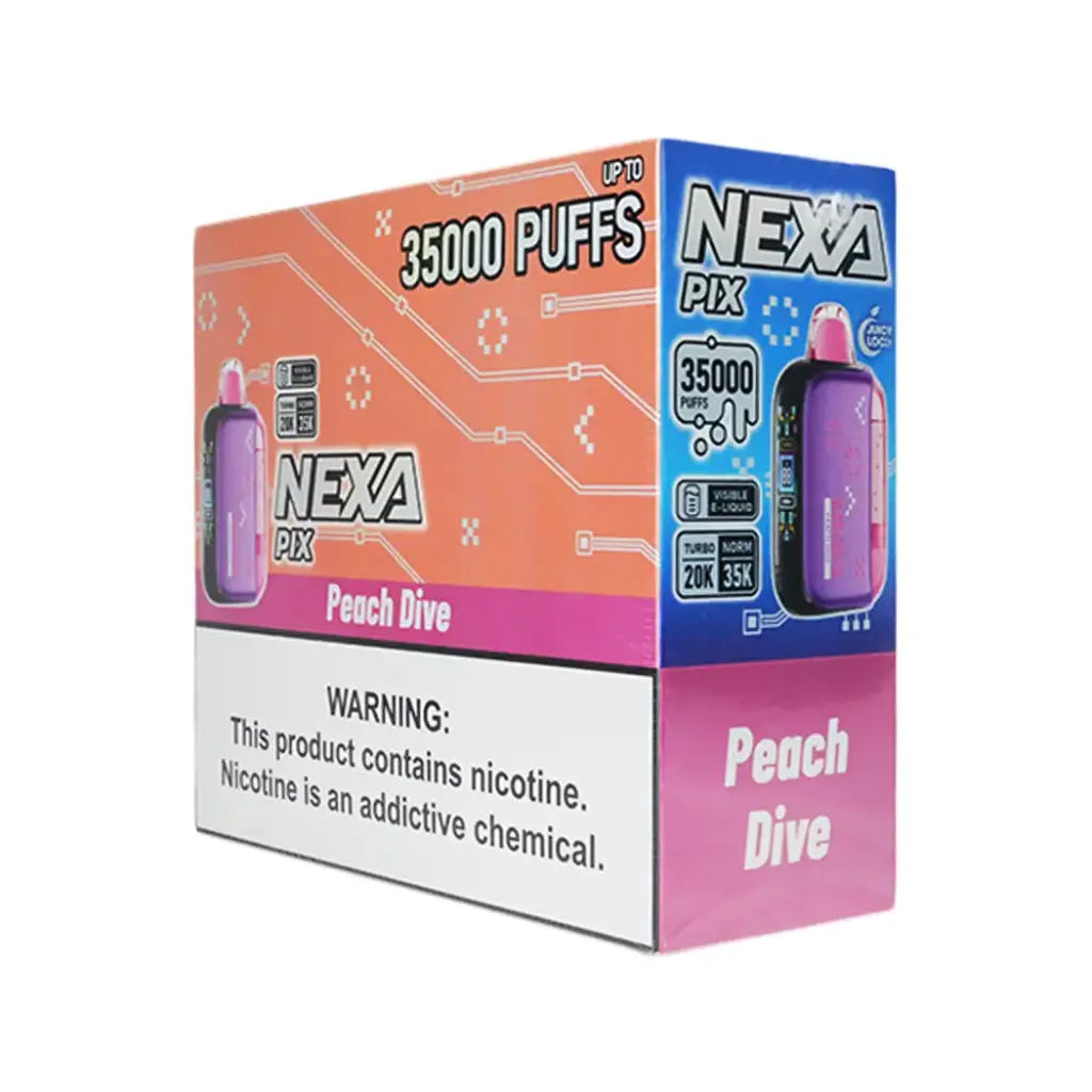 NEXA PIX 35K Disposable Vape – 35,000 Puffs - 5 Pack (Full Box) - Free Shipping