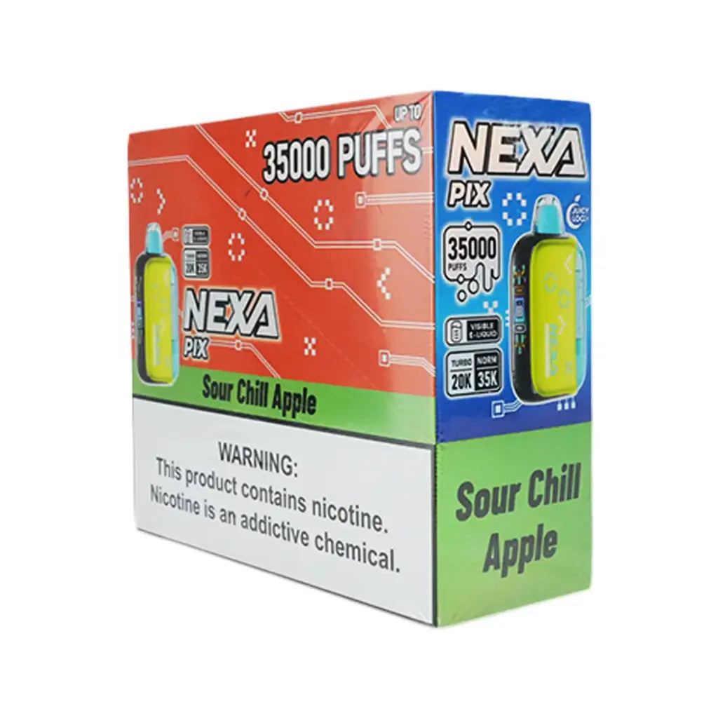 NEXA PIX 35K Disposable Vape – 35,000 Puffs - 5 Pack (Full Box) - Free Shipping