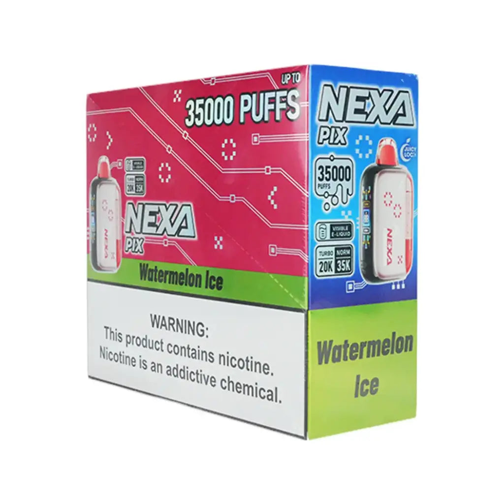 NEXA PIX 35K Disposable Vape – 35,000 Puffs - 5 Pack (Full Box) - Free Shipping