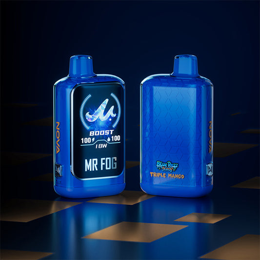 Mr Fog Nova 36000 Puff Disposable Vape – Dual Core with Smart TFT Display
