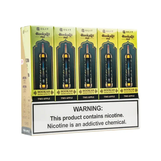 OLIT Hooka Disposable Vape 60k Puffs - Full Box (5 CT) - Free Shipping