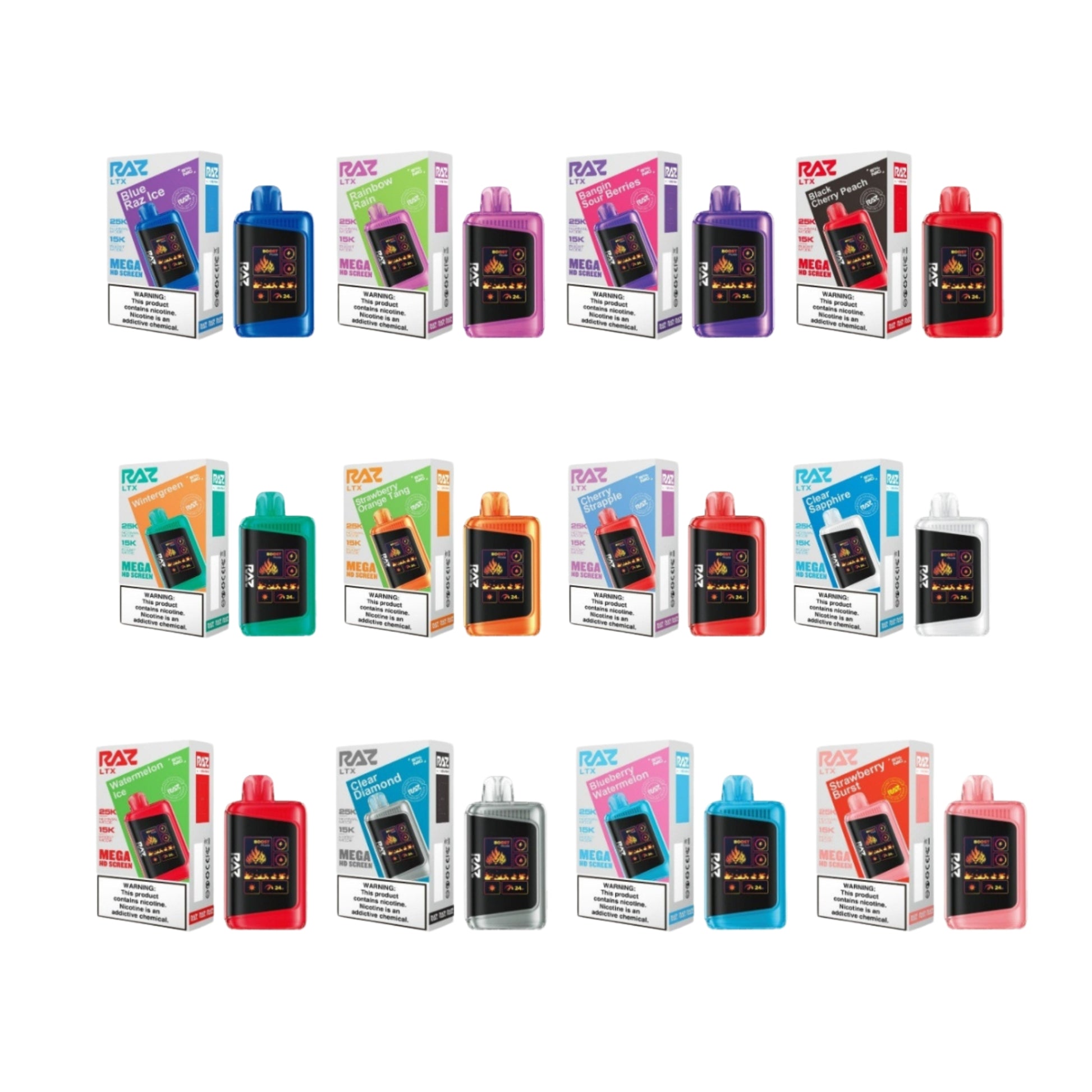 Geek Vape RAZ LTX 25K Disposable Vape 25,000 Puffs | smokeroutletstore.com Premium Smoker Outlet LLC Geek Vape RAZ LTX 25K Disposable Vape 25,000 Puffs | smokeroutletstore.com Premium Smoker Outlet LLC