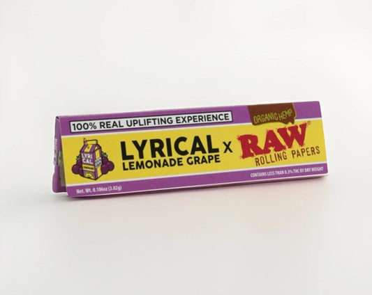 RAW Lyrical Lemonade Grape Rolling Paper - King Wide
