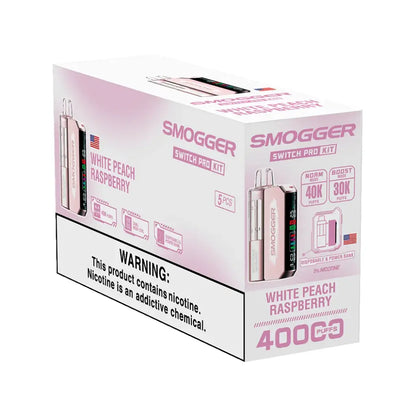 SMOGGER Switch Pro Kit Disposable Vapes 40K Puffs  – 5 Pack (Full Box)
