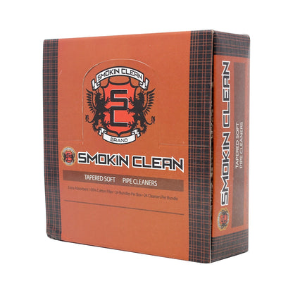 SMOKIN CLEAN Tapered Soft Pipe Cleaners - Premium Cotton