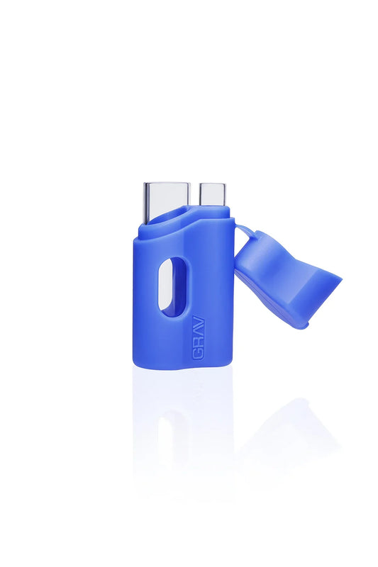GRAV® EDC Silicone Dugout with Built-In Glass Taster