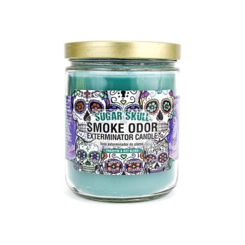 Smoke odor eliminator candle 