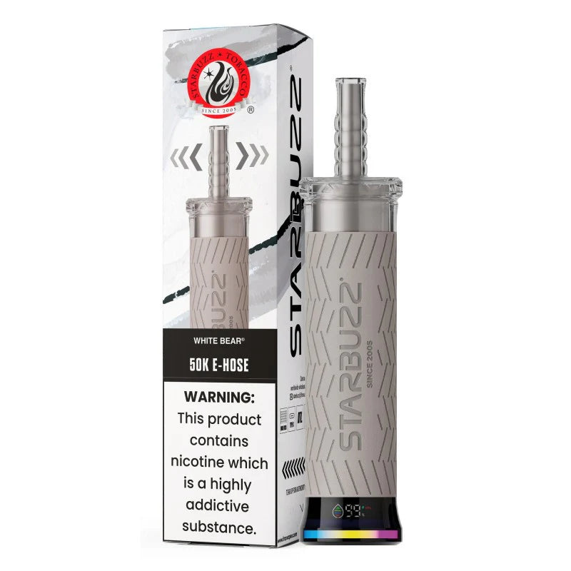Starbuzz E-Hose 50K Disposable Vape – 50,000 Puffs, Dual Mesh 0.6Ω Coil, 40mL,