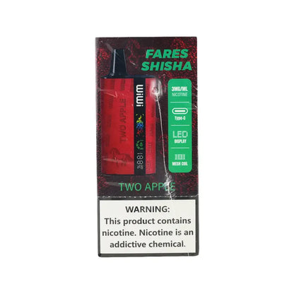 WIWI FARES SHISHA 100K Disposable Vape – 100K Puffs