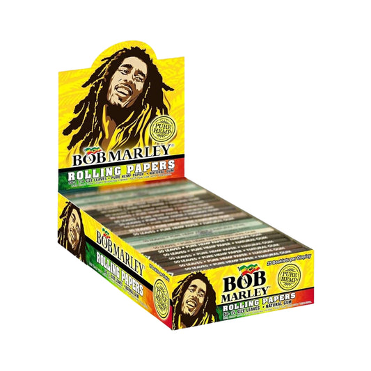 Bob Marley Rolling Paper - 1 1/4" Medium Size (78mm)