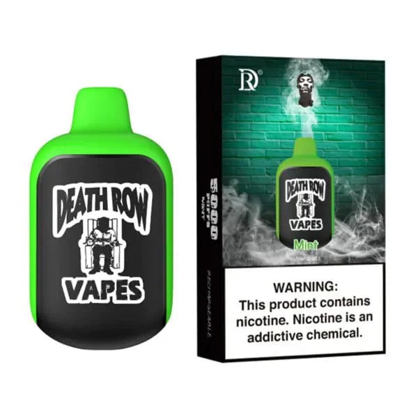 DEATH ROW DISPOSABLE VAPE 5000 PUFFS FROM SNOOP DOGG & HARRY-O