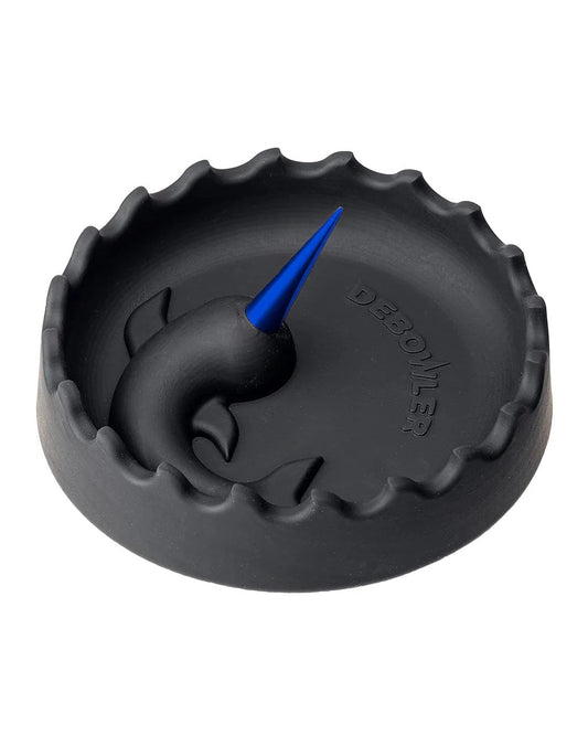 Debowler Narwhal Silicone Spiked Ashtray with Aluminum Poker