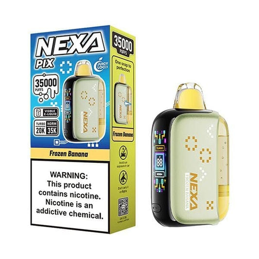 NEXA PIX 35K Disposable Vape – 35,000 Puffs, Juicy Lock Freshness, Adjustable Airflow & HD Screen