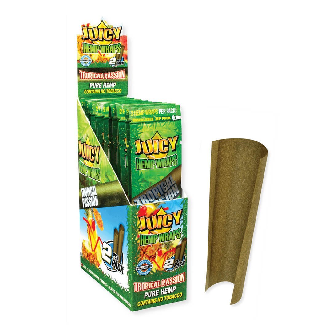 Juicy Jay's Terp Enhanced Wraps - 25 Packs (Full Box)