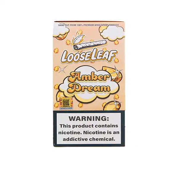 Looseleaf Wraps 20 Pack – Premium Natural Leaf Wraps for Smooth Rolling