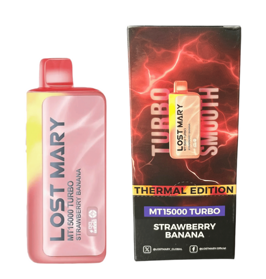 Lost Mary MT15000 Disposable Vape Strawberry Banana
