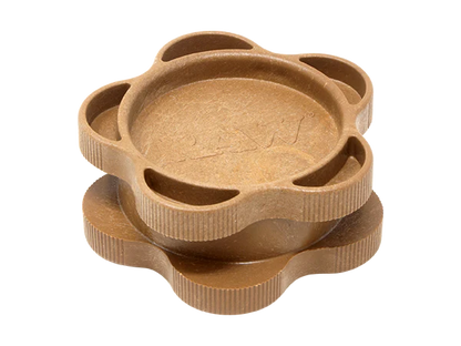 RAW 2-Piece Hemp Plastic Grinder – Eco-Friendly Herb Grinder