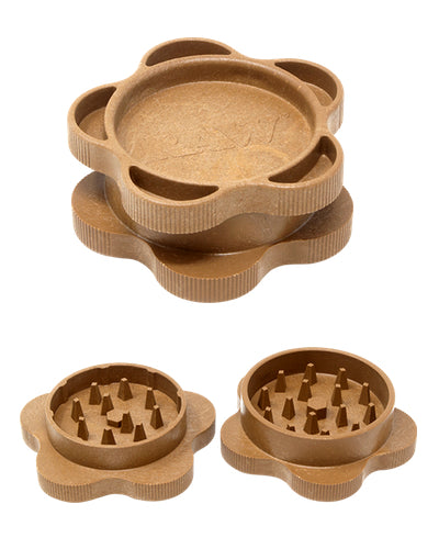RAW 2 Piece Hemp Plastic 
Grinder