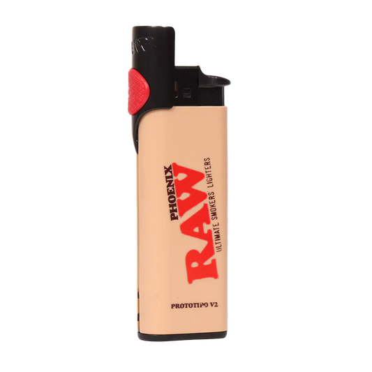 RAW Organic Large Bic Lighter – Premium Long-Lasting Natural Flame Lighter