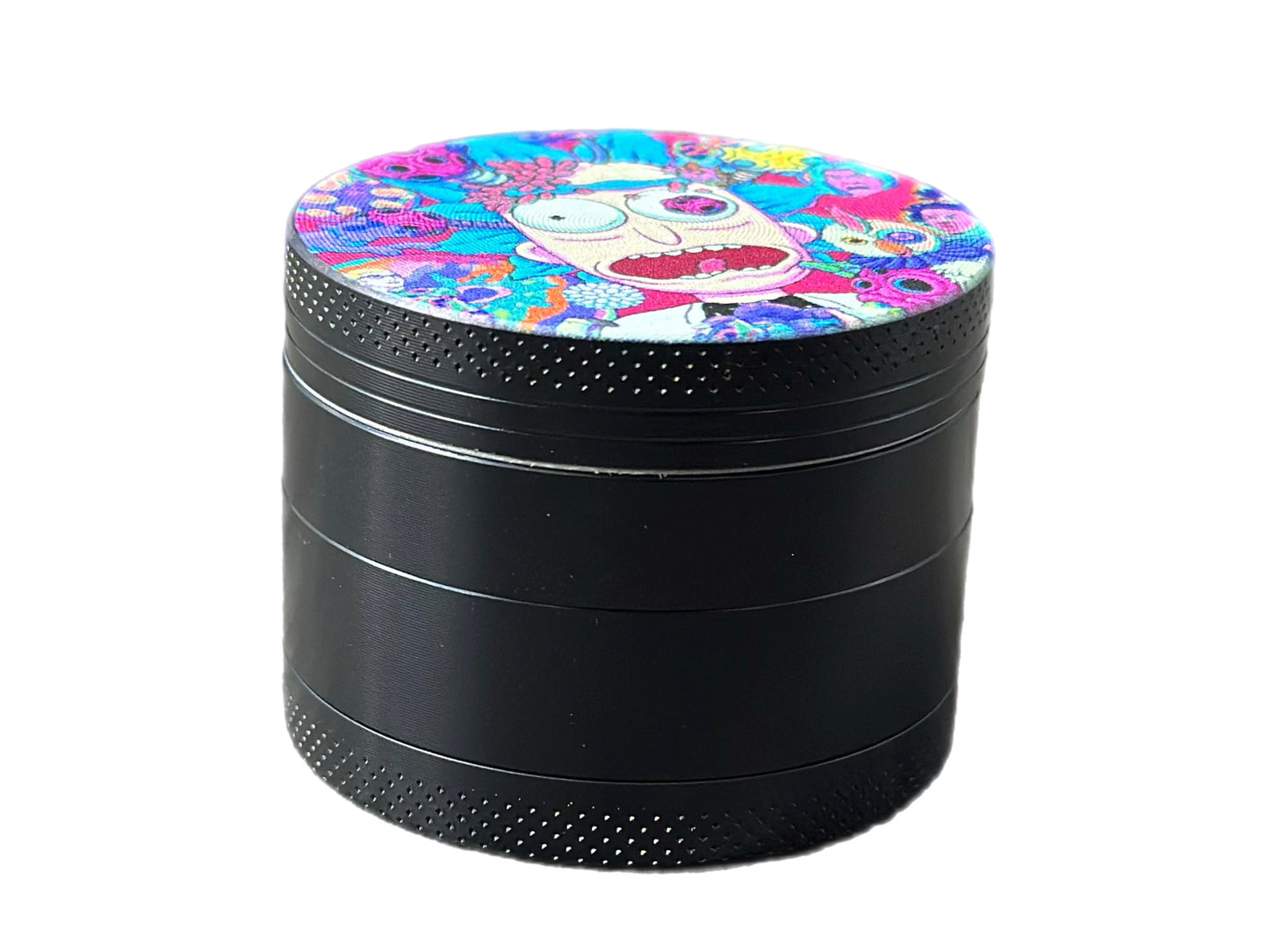 Rick and Morty Mini 4-Piece Herb Grinder – Psychedelic Rick Edition