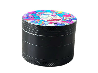 Rick and Morty Mini 4-Piece Herb Grinder – Psychedelic Rick Edition
