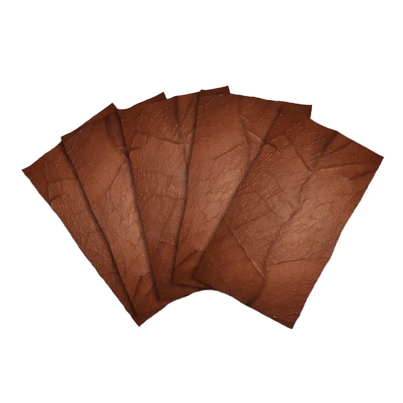 Slapwoods Russian Cream Leaf Wraps – Premium Virgin Tobacco Wraps (5 Pack)