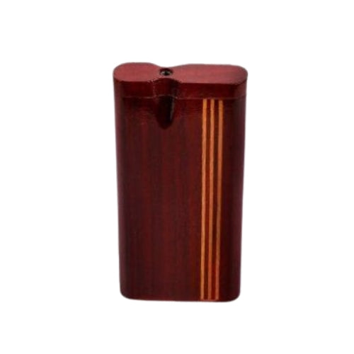 Classic Handmade Rosewood Dugout | Wood Twist Top | Pop up Metal Bat