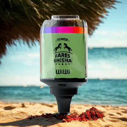 WIWI FARES SHISHA 100K Disposable Vape – 100K Puffs, 45mL E-Liquid, Rechargeable Hookah Vape