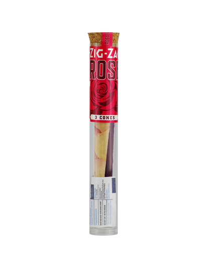 ZIG ZAG Rose Cones 3 Pack or 8 Pack – Floral Pre-Rolled Cones for Smooth, Aromatic Sessions